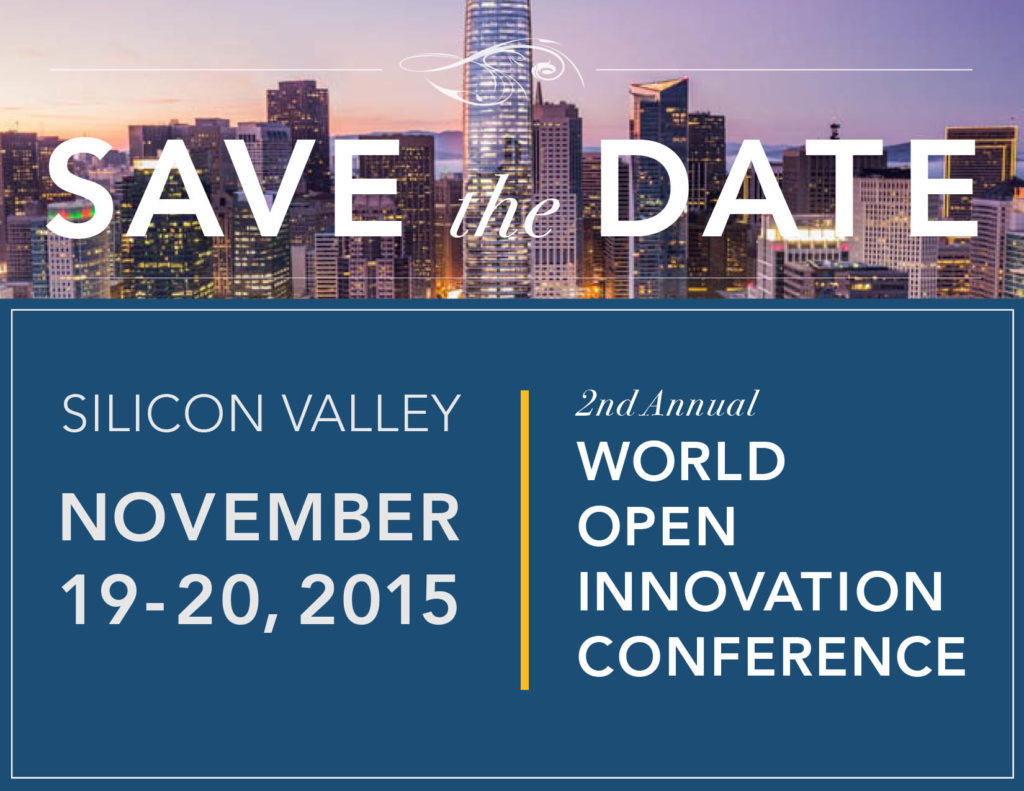 Save the Date! 2nd Annual World Open Innovation Conference ...